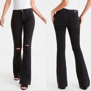 American Eagle Hi-Rise Slim Flare jeans